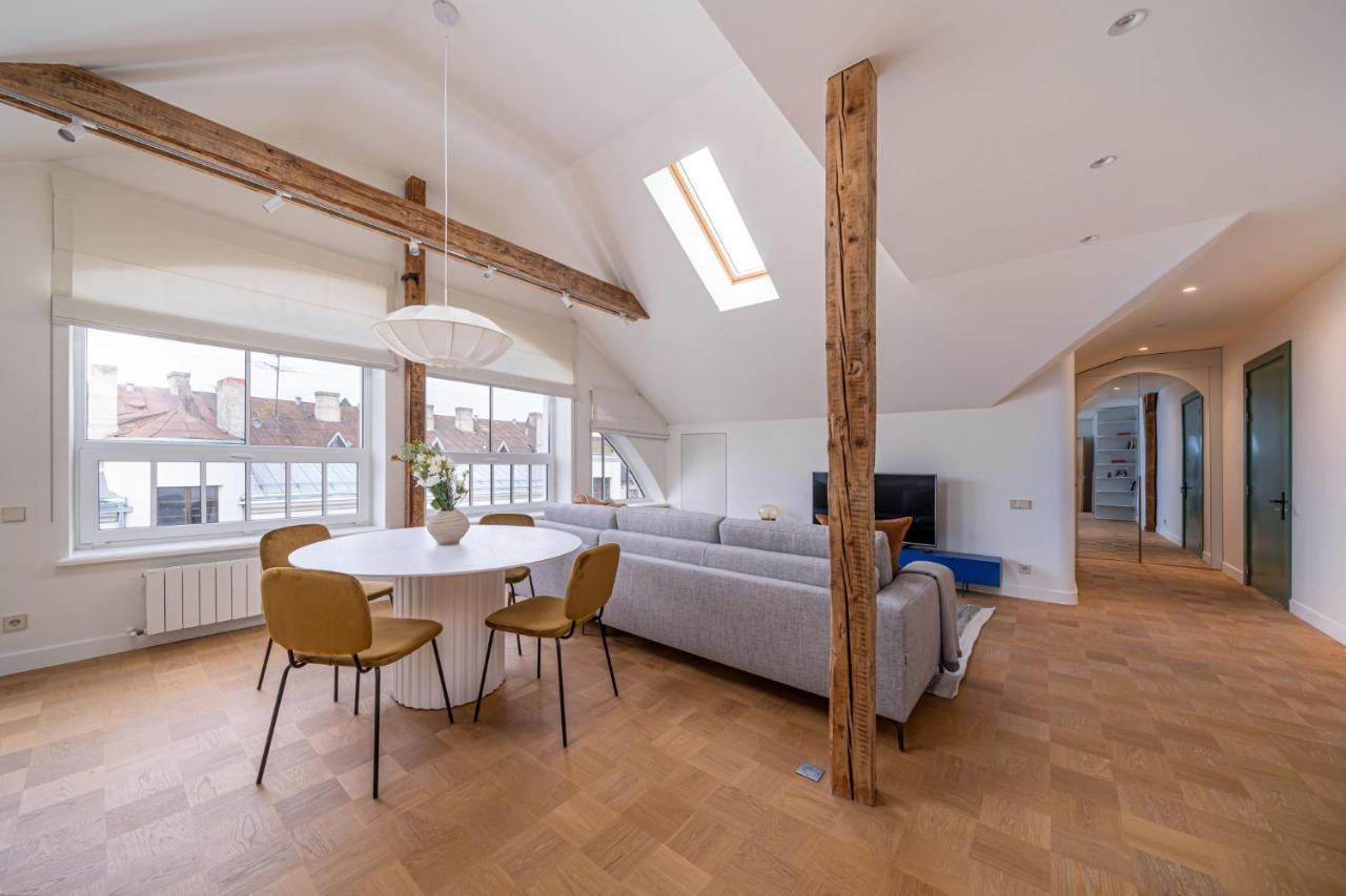 Bright Designer Apartment In City Centre Ρίγα Εξωτερικό φωτογραφία